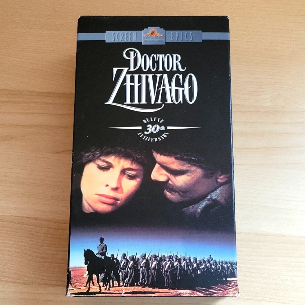 ADD for $5.00☆☆☆ Bundle and Save!! ☆☆☆☆Doctor Zhivago 30th Anniversary VHS